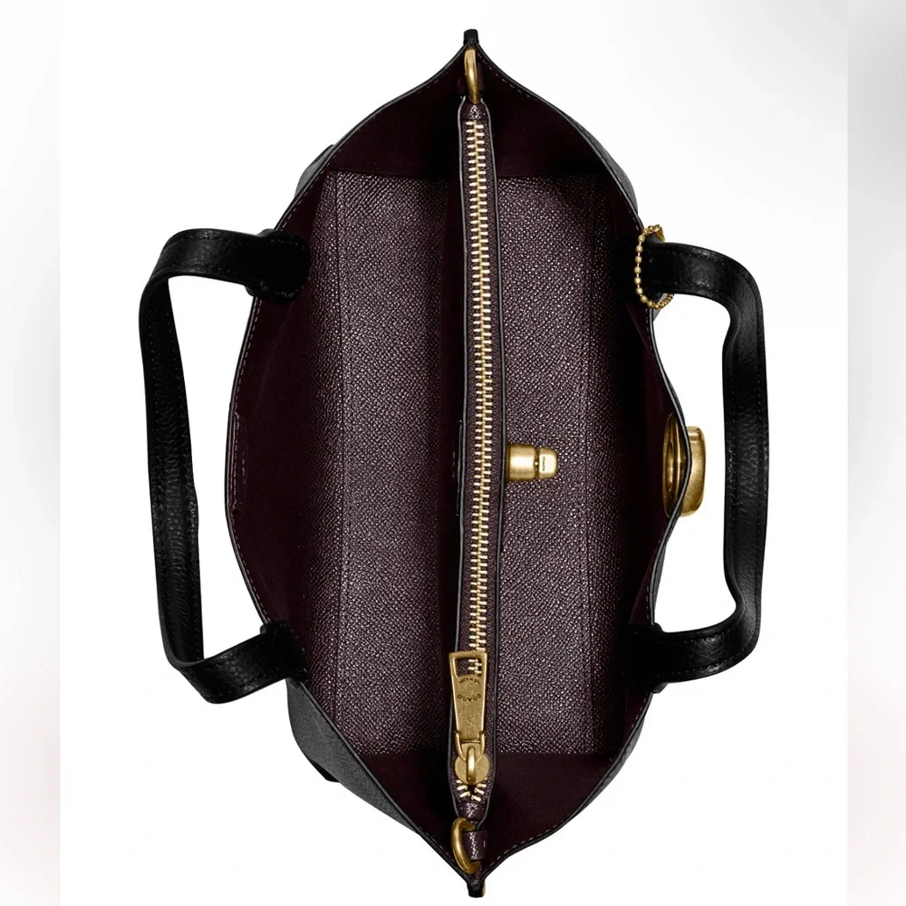 COACH willow tote RETAIL $300
Polished Pebble Leather with Convertible Straps - Picture 3 of 7